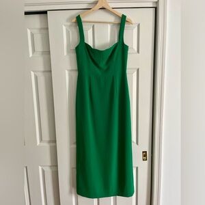 Rachel C Saloni Dress Emerald Green Size 8